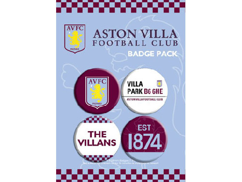 Aston Villa conjunto de distintivos