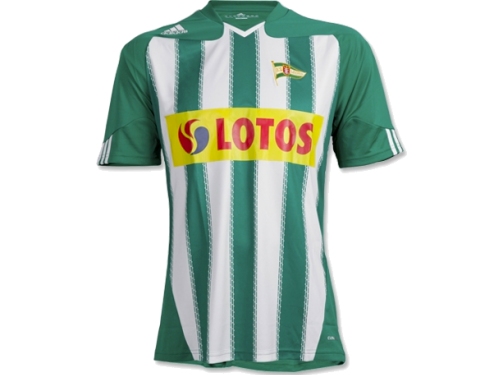 Favor adherirse Desviar Lechia Gdansk Adidas camiseta (11-12)