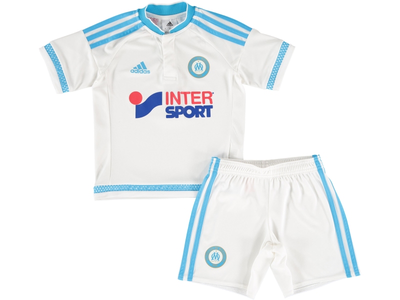 Olympique Marseille Adidas conjunto para nino