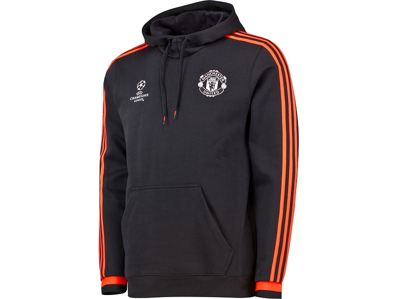 psicología número Enfadarse Manchester United Adidas sudadera con capucho Champions League (15-16)