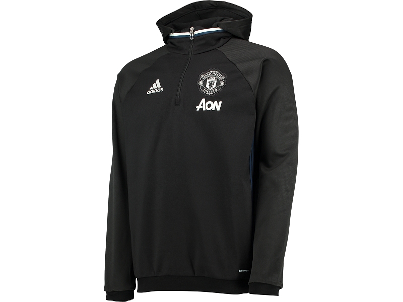 Manchester United Adidas sudadera con capucho
