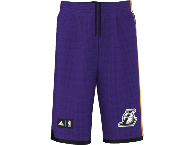 Los Angeles Lakers Adidas pantalones cortos para nino