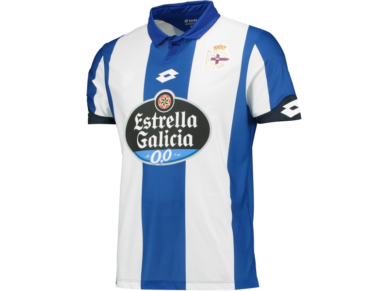 Deportivo La Coruna Lotto camiseta