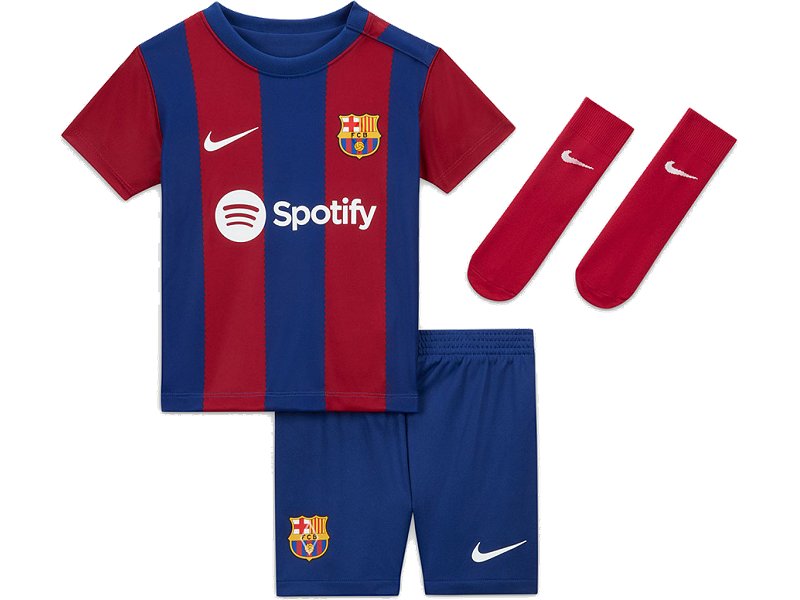 : Barcelona Nike conjunto para nino