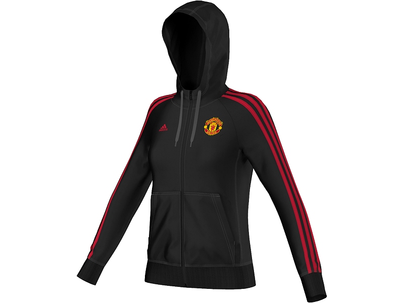 Manchester United Adidas sudadera con capucha mujer