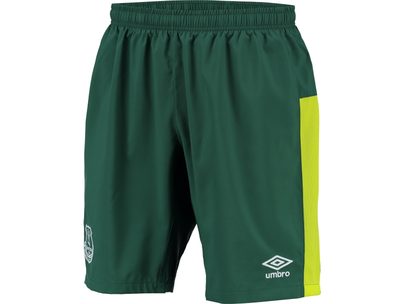 Everton Umbro pantalones cortos