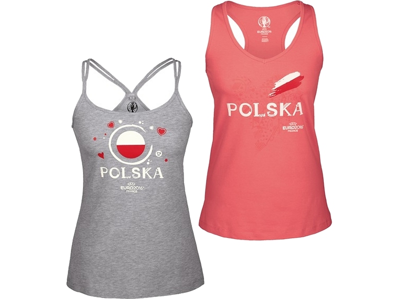 Polonia Euro 2016 camiseta mujer