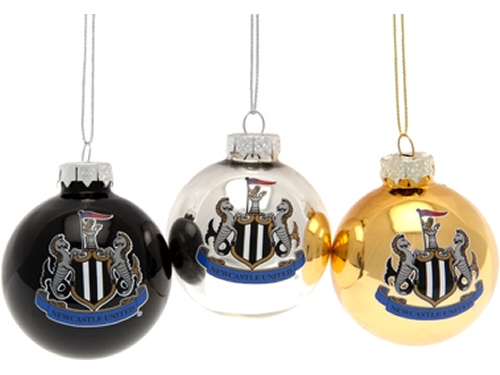 Newcastle United bolas de Navidad