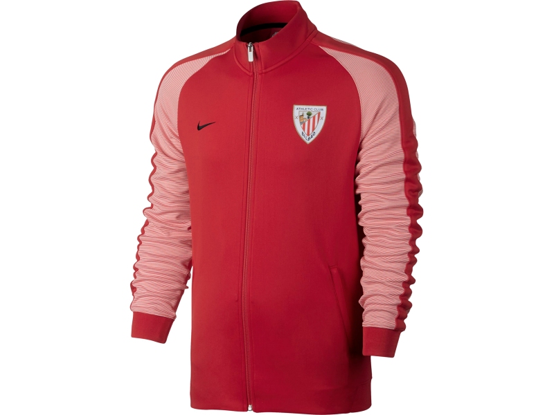 lino barro estación de televisión Athletic Bilbao Nike chaqueta de chándal (16-17)