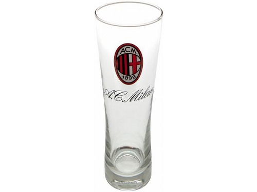 AC Milan vaso de cerveza