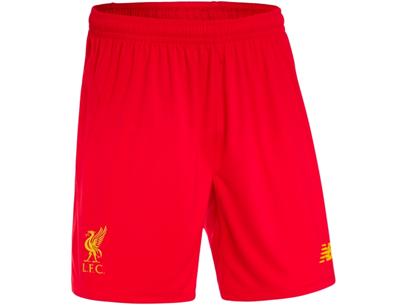 Liverpool New Balance pantalones cortos para nino