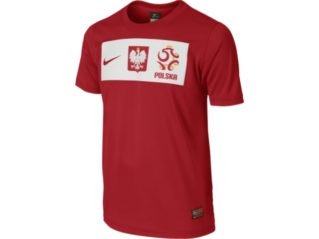 Polonia Nike camiseta para nino