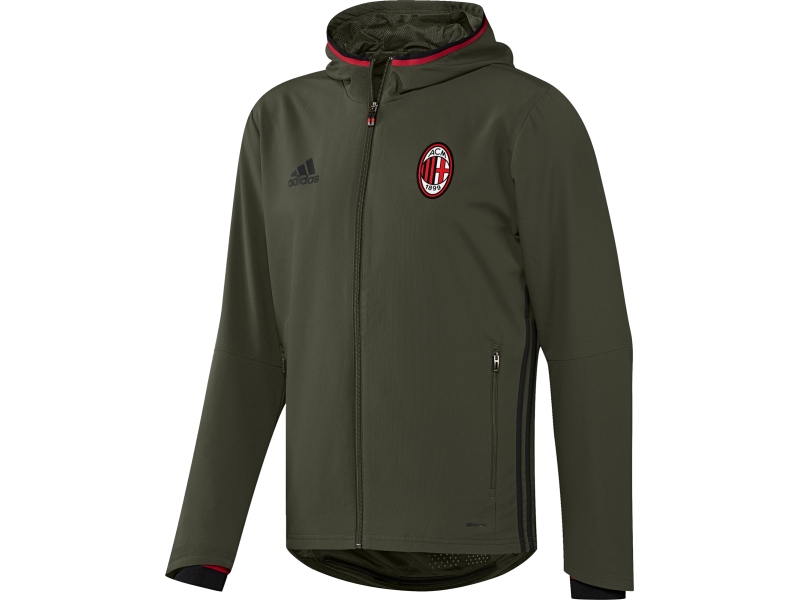 AC Milan Adidas chaqueta de chándal para nino