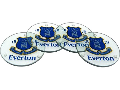 Everton posavasos de cristal