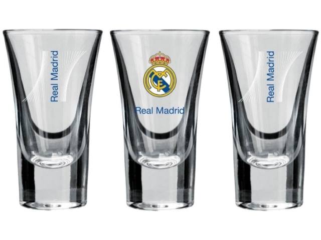 Real Madrid vasos de chupito