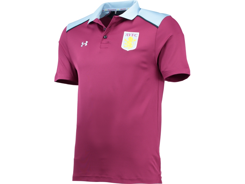Aston Villa Under Armour camiseta polo