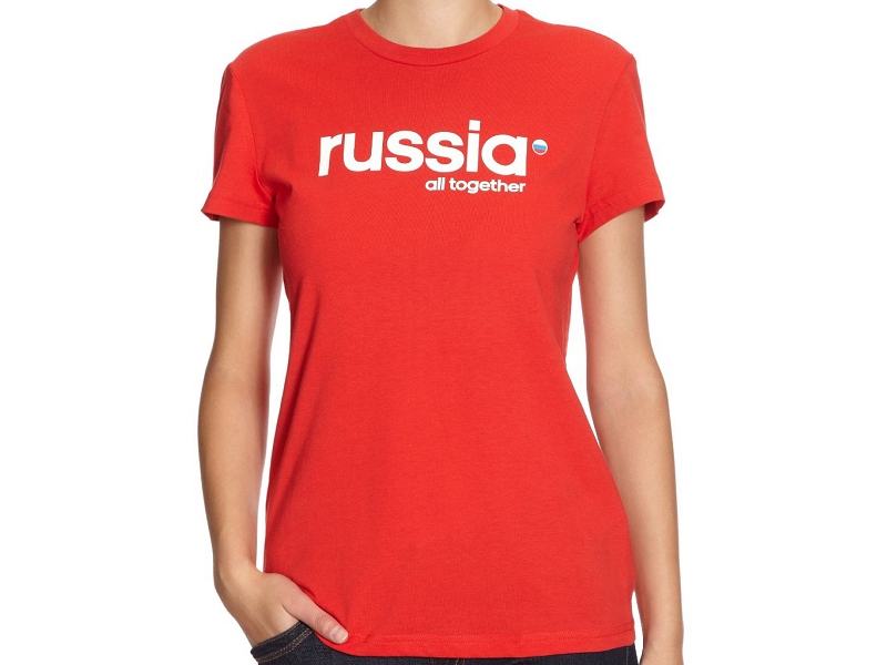Rusia Adidas camiseta mujer