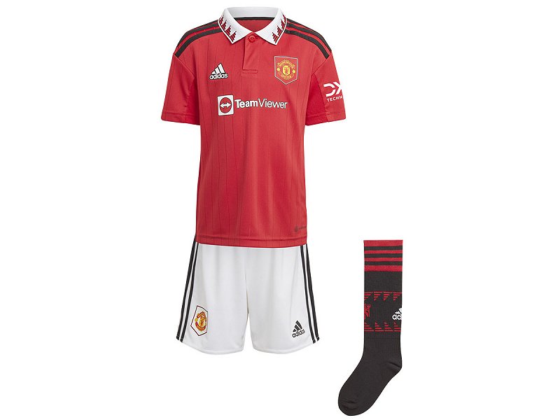 : Manchester United Adidas conjunto para nino