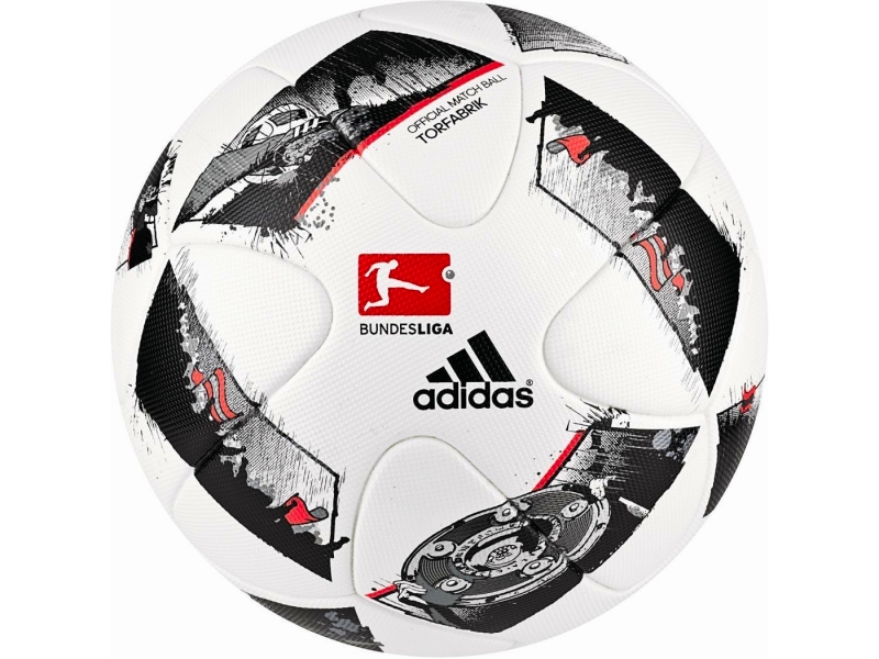 conformidad No hagas Continental Alemania Adidas balón Torfabrik Official Match Ball Bundesliga (16-17)